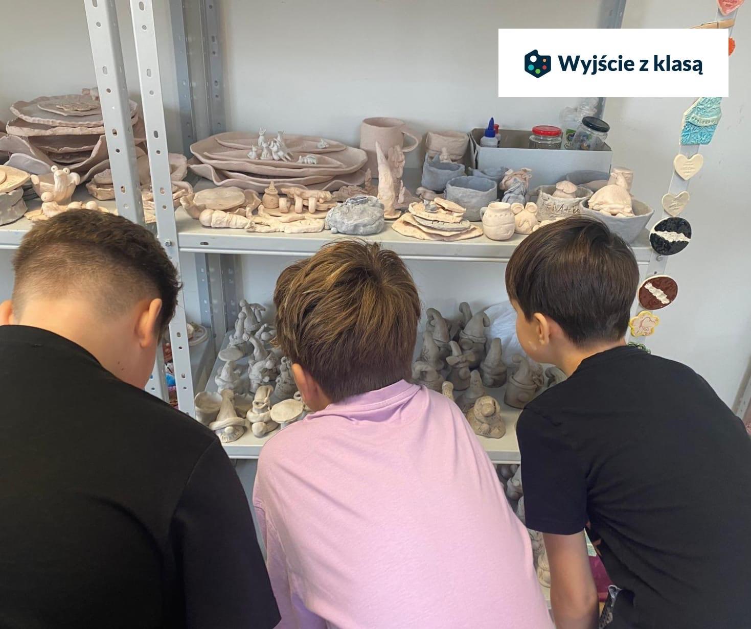 Warsztaty ceramiczne w ramach „Wyjścia z klasą”
