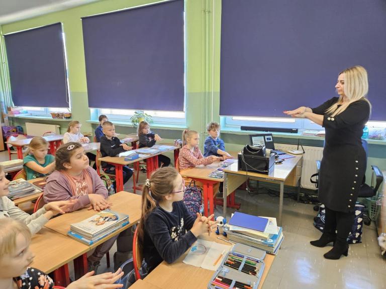 Zajęcia z pracownikiem Sanepidu