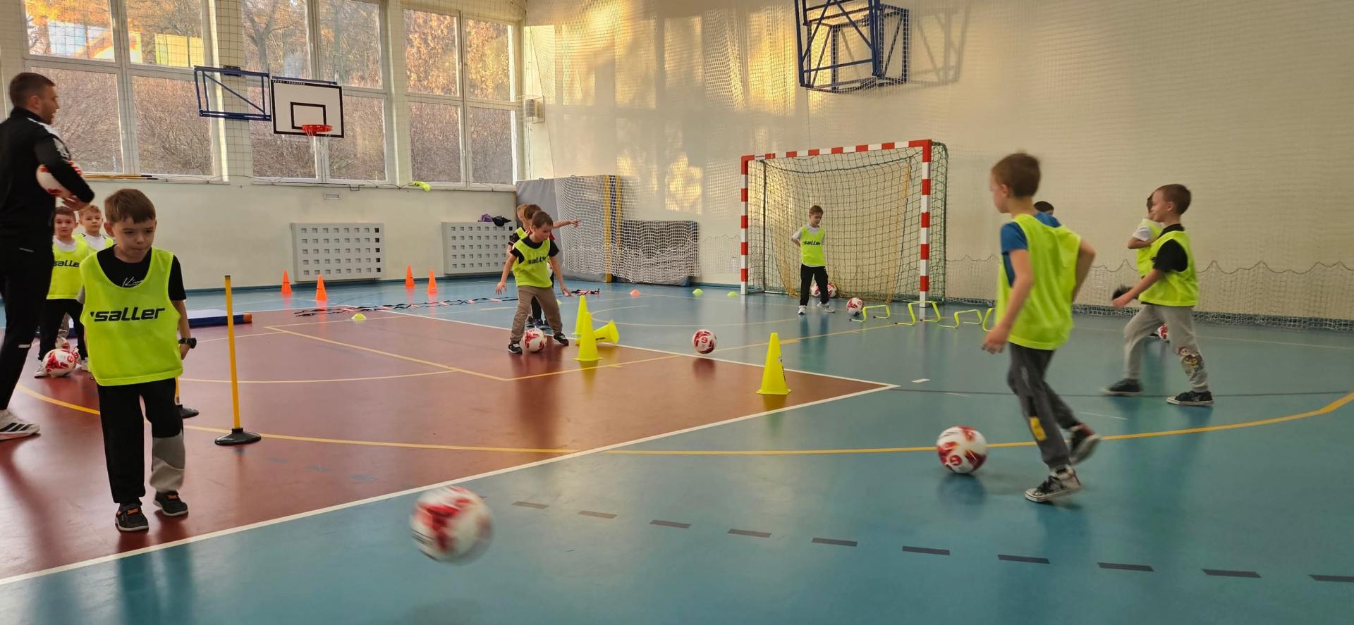 Ćwiczenia z piłką.