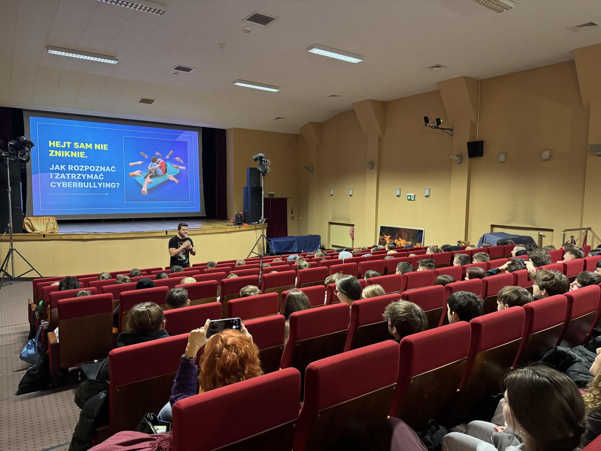 Spotkanie w ramach projektu KinoSzkoła