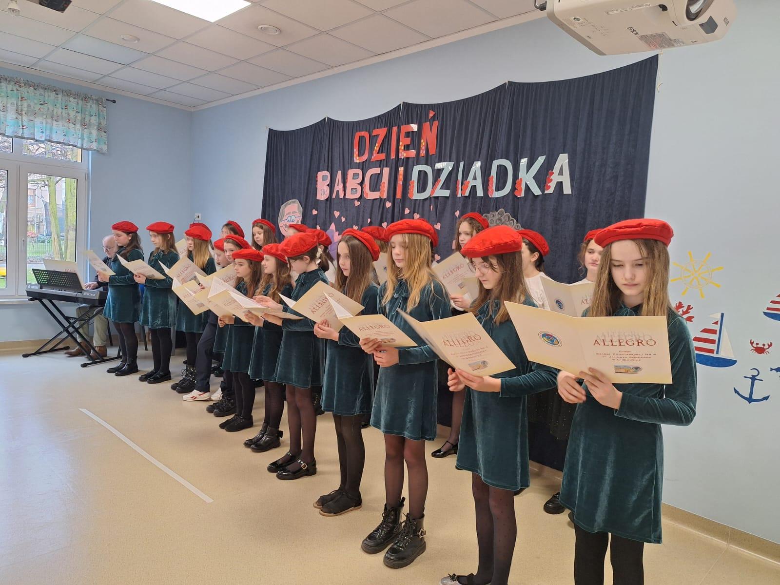 Wizyta choru Allegro