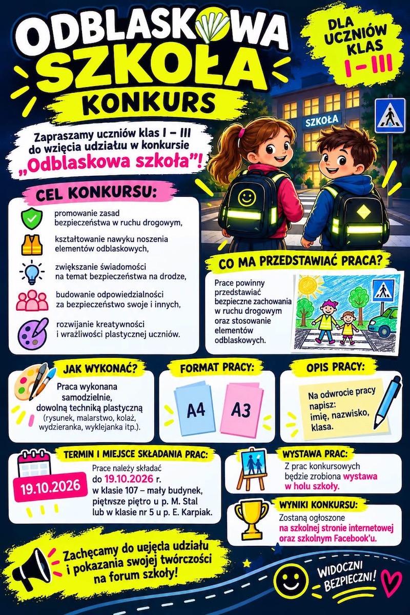 Plakat konkursowy
