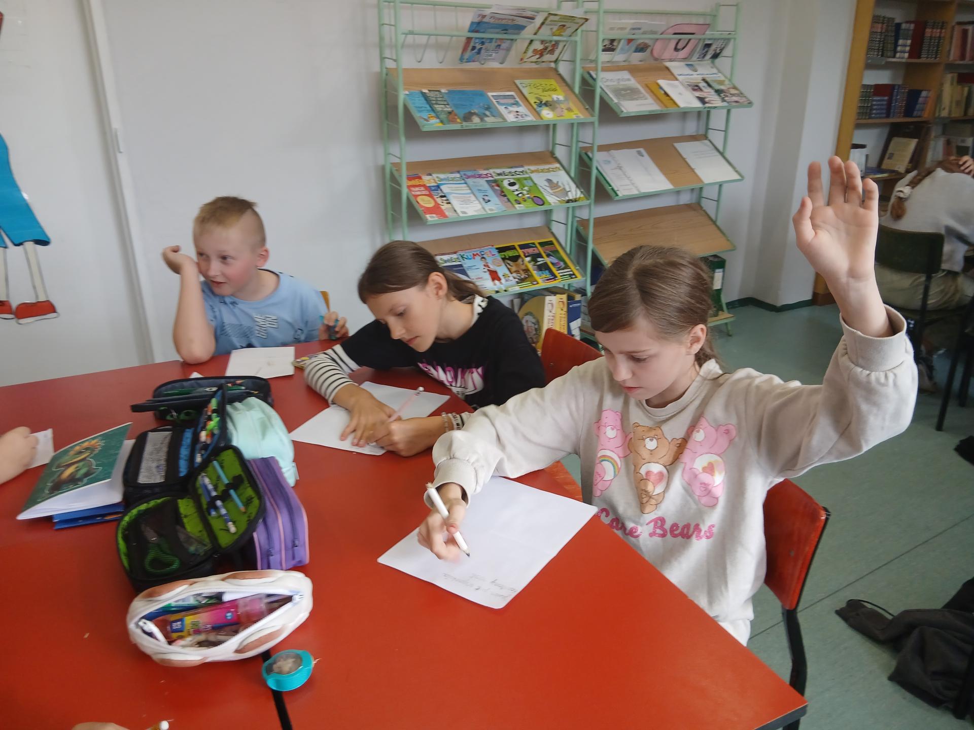 Zajęcia w bibliotece
